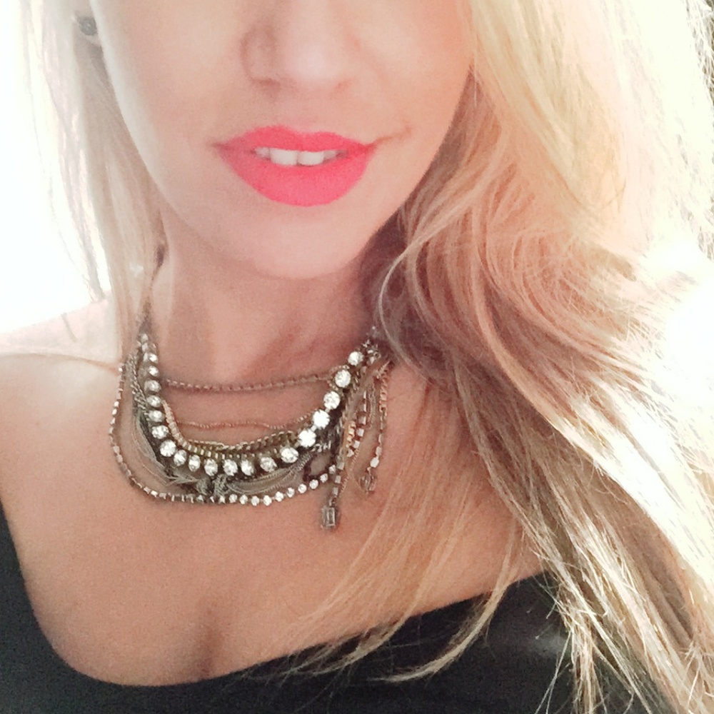 Juicy Couture multi strand necklace